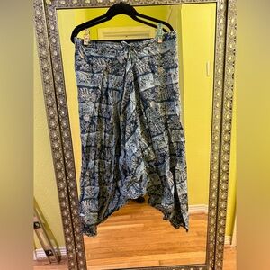 🎀 Fabindia Blue Dhoti Pants